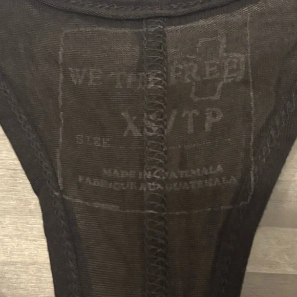 Free People We The Free racerback Long Beach Tank Top - XS - Picture 2 of 5